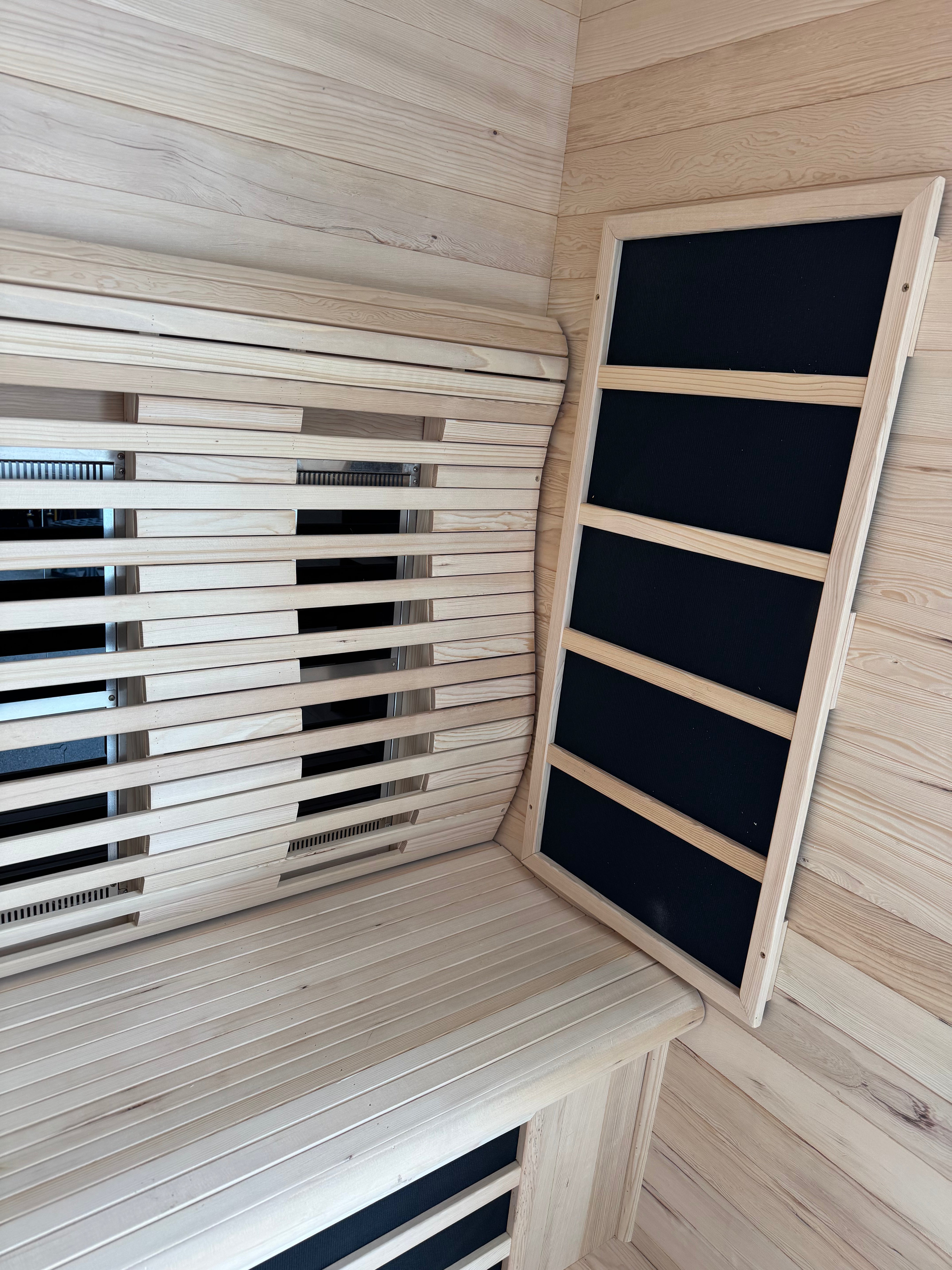 {LUXE COLLECTION} - 3 person infrared sauna