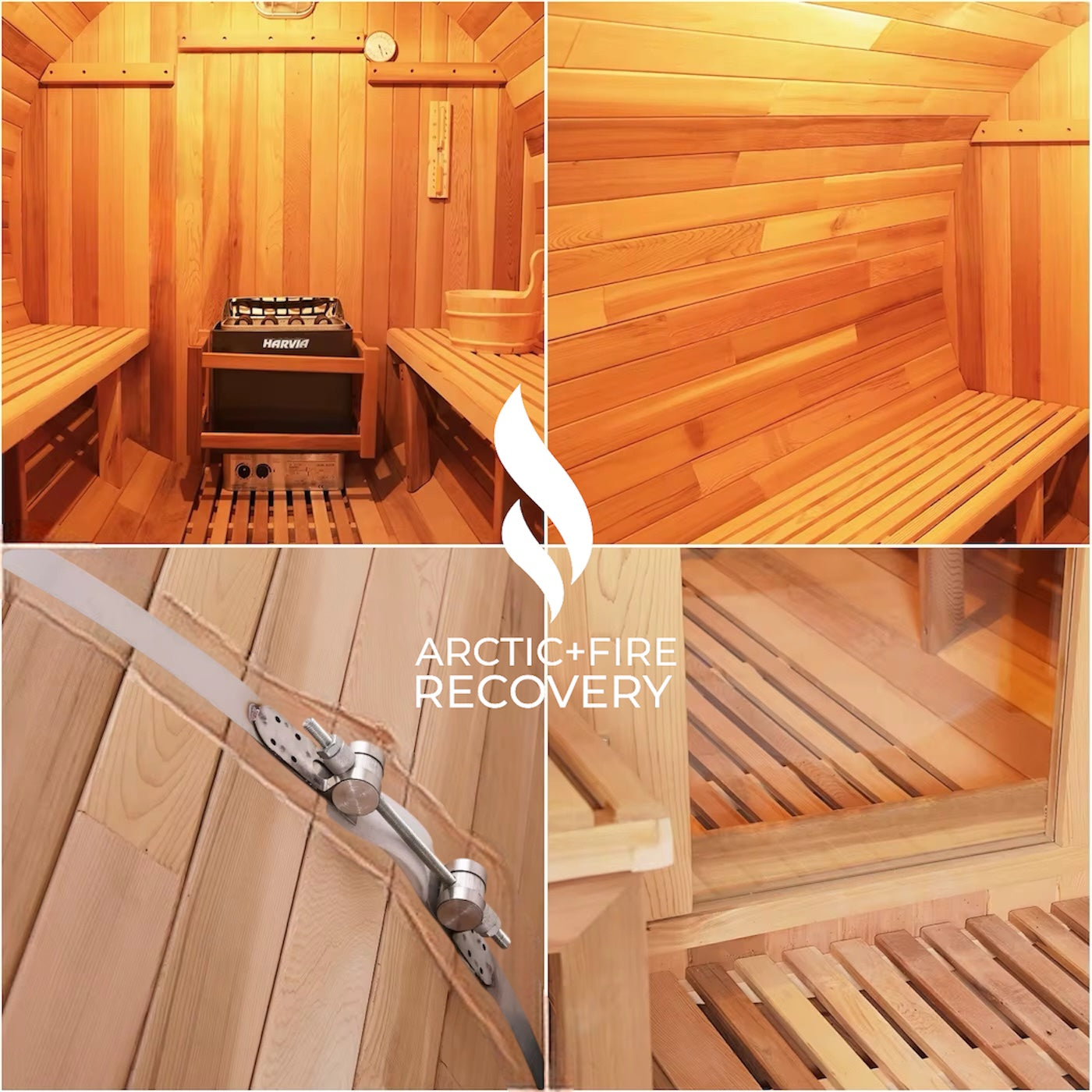 Outdoor Barrel Sauna